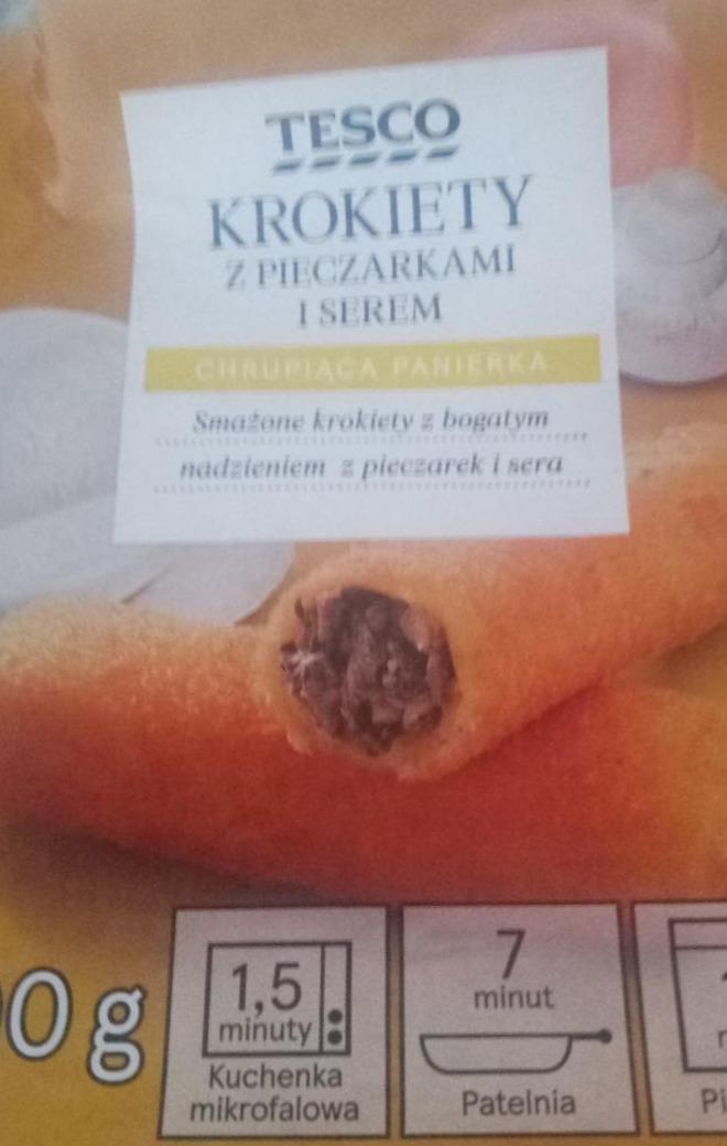 Zdjęcia - Krokiety z pieczarkami i serem Tesco