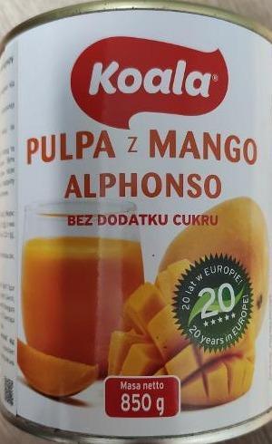 Zdjęcia - pulpa z mango Alphonso bez dodatku cukru Koala