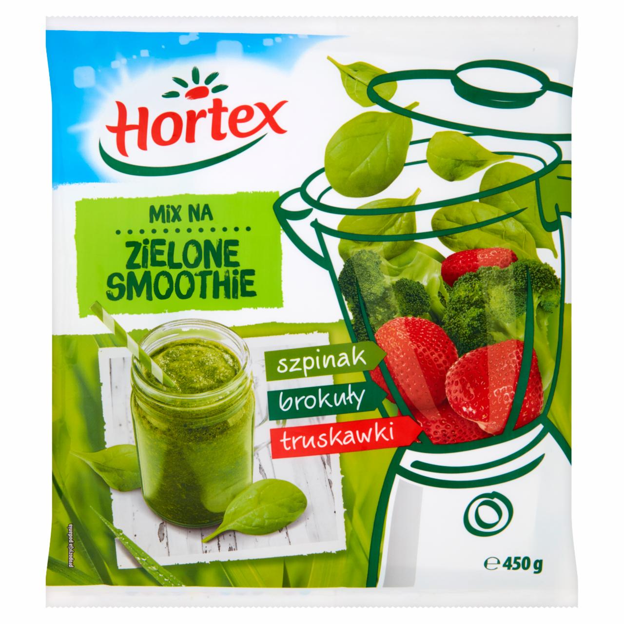 Zdjęcia - Hortex Mix na zielone smoothie 450 g