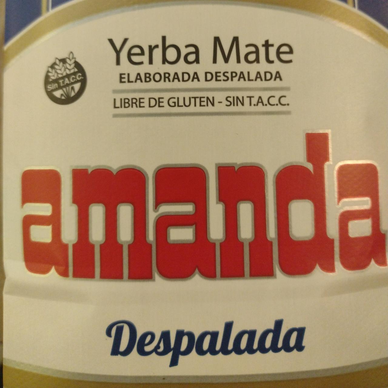 Zdjęcia - Yerba Mate amanda Despalada Sin T.A.C.C.