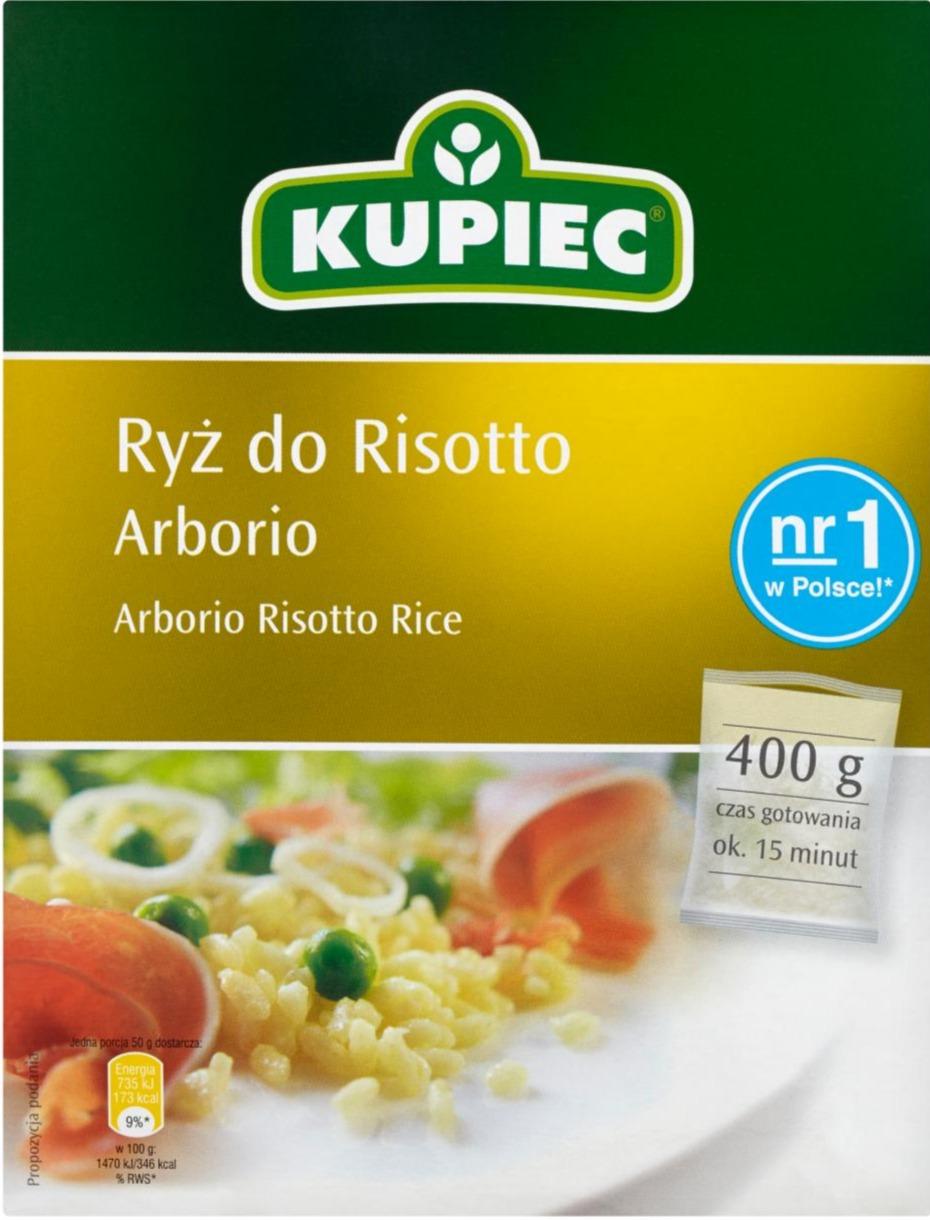 Zdjęcia - Ryż do risotto 400 g Kupiec