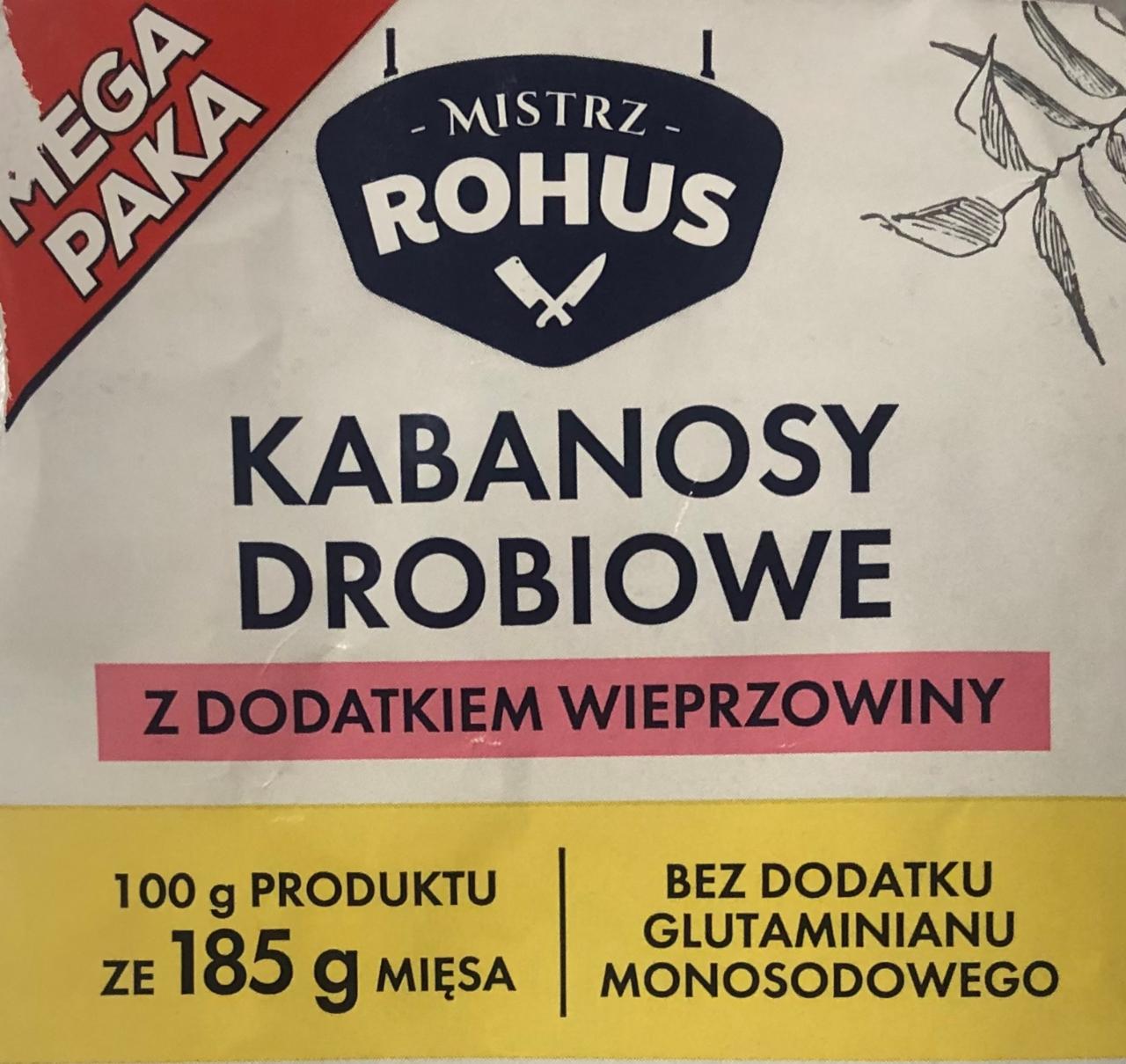 Zdjęcia - Kabanosy drobiowe z dodatkiem wieprzowiny Mistrz Rohus