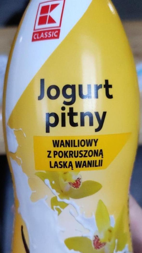 Zdjęcia - Jogurt pitny waniliowy z pokruszoną laską wanilii K-Classic