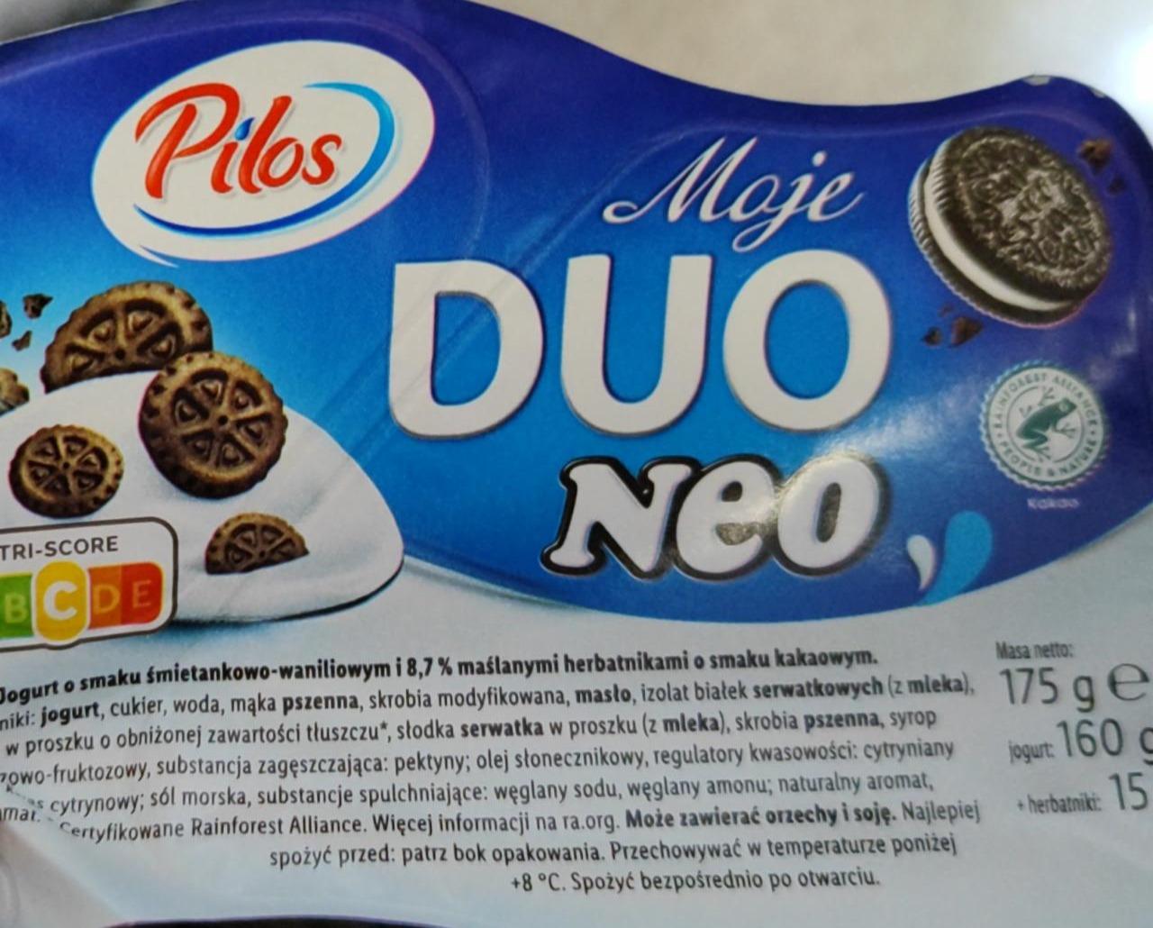 Zdjęcia - Jogurt o smaku śmietankowo- waniliowym Duo Neo Pilos