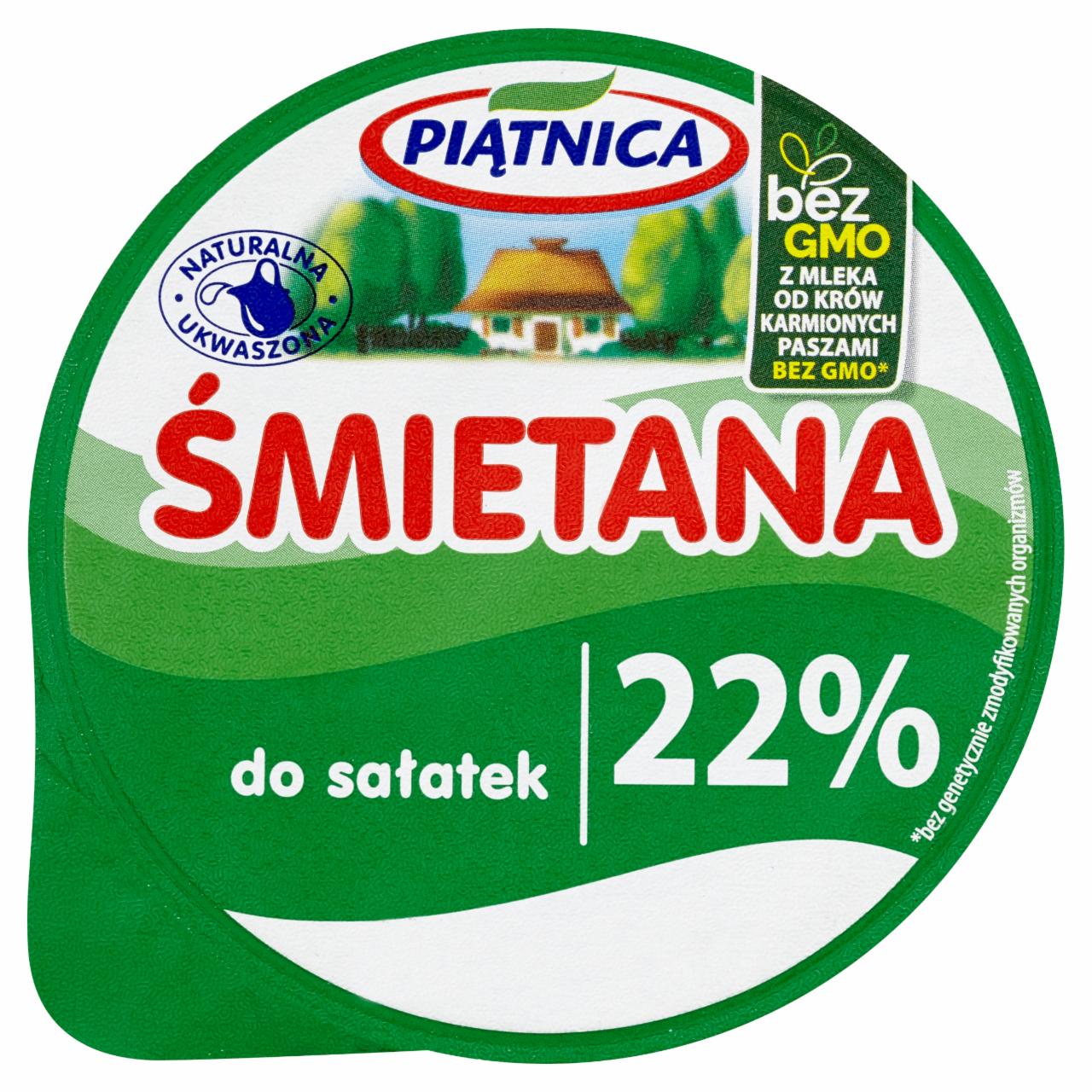 Zdjęcia - Piątnica Śmietana do sałatek 22% 200 g