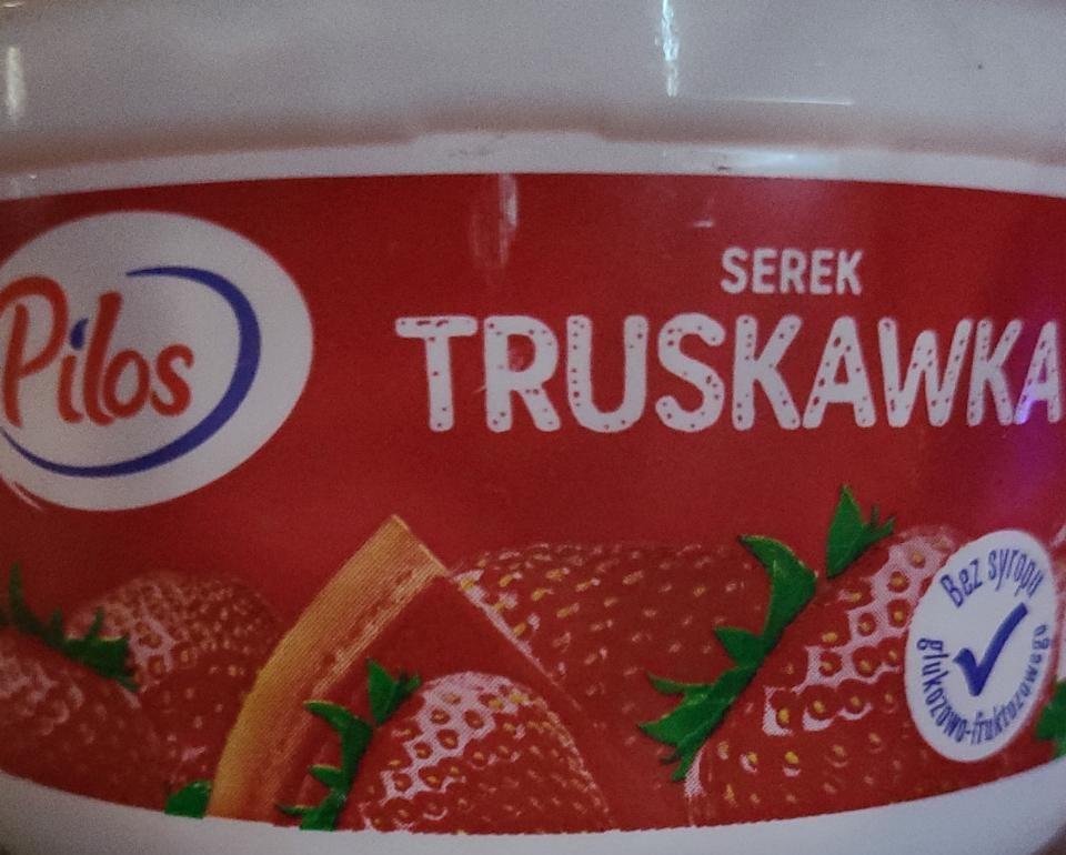 Zdjęcia - serek truskawkowy pilos