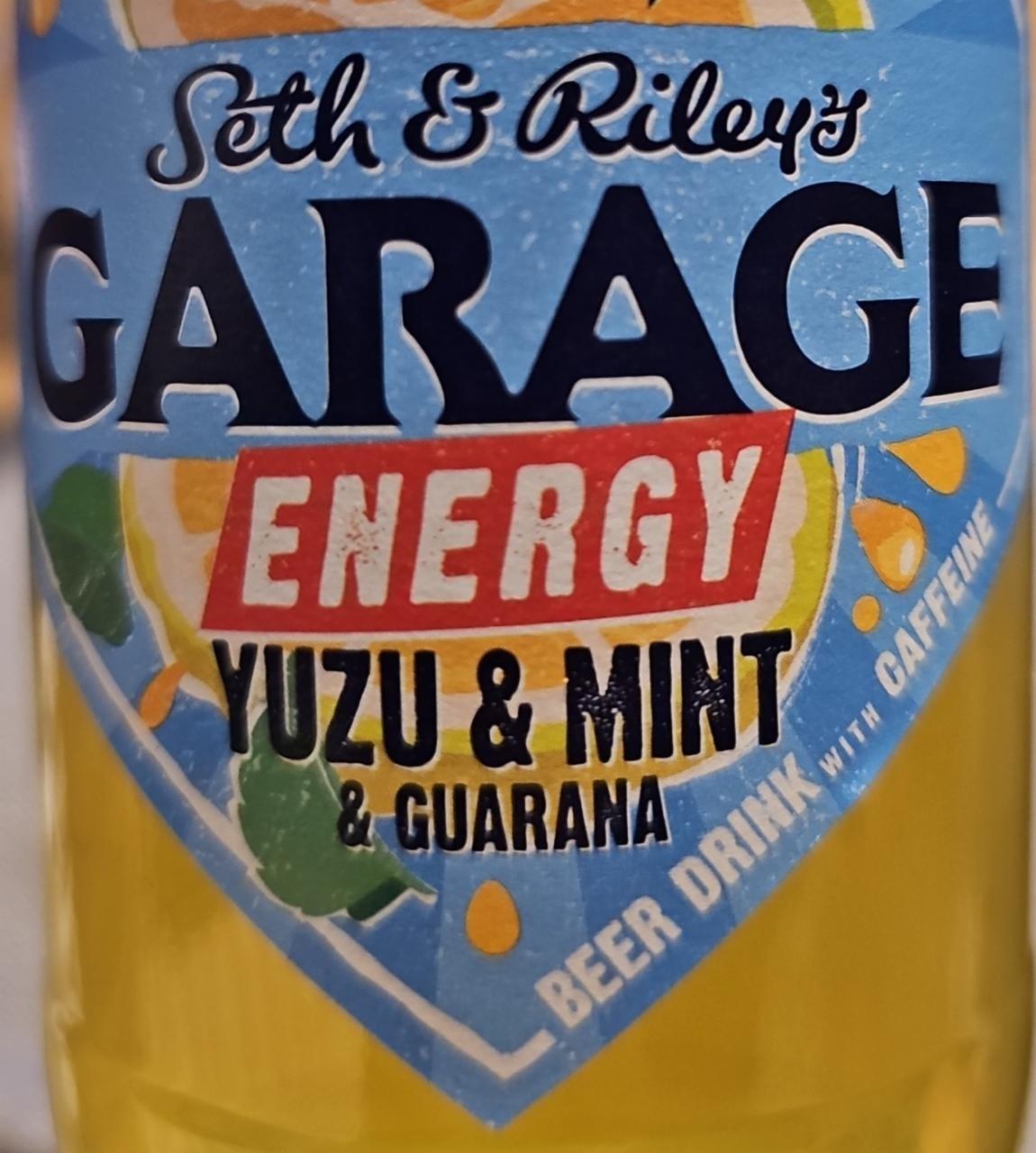 Zdjęcia - Bezalkoholowy napój energetyzujący piwny o smaku yuzu i mięty GARAGE