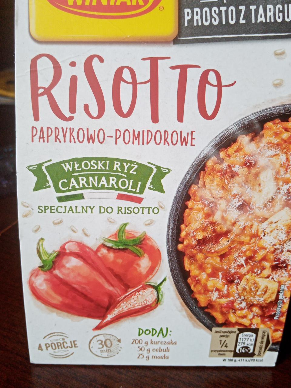 Zdjęcia - Winiary Risotto paprykowo-pomidorowe 220 g