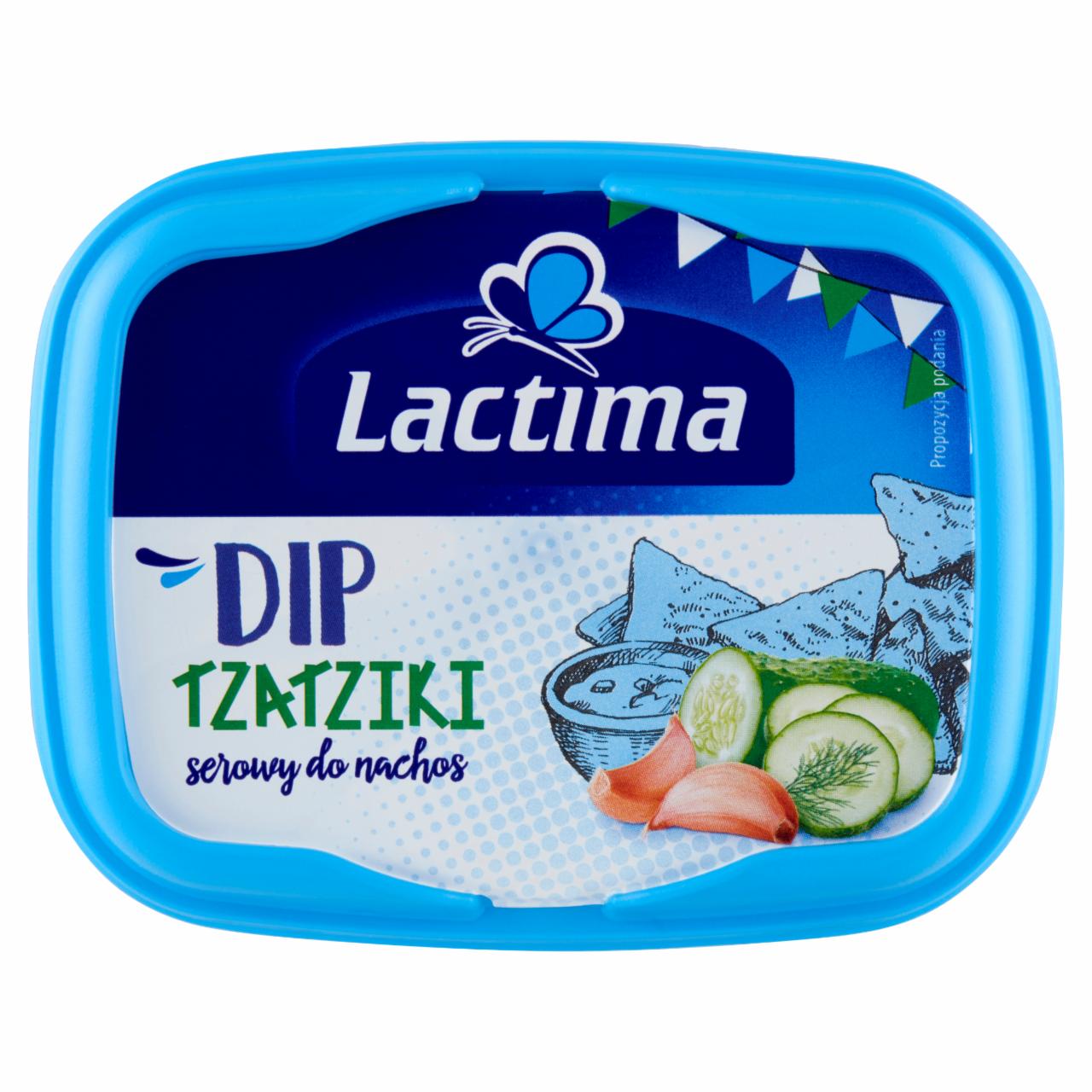 Zdjęcia - Lactima Dip serowy do nachos Tzatziki 150 g