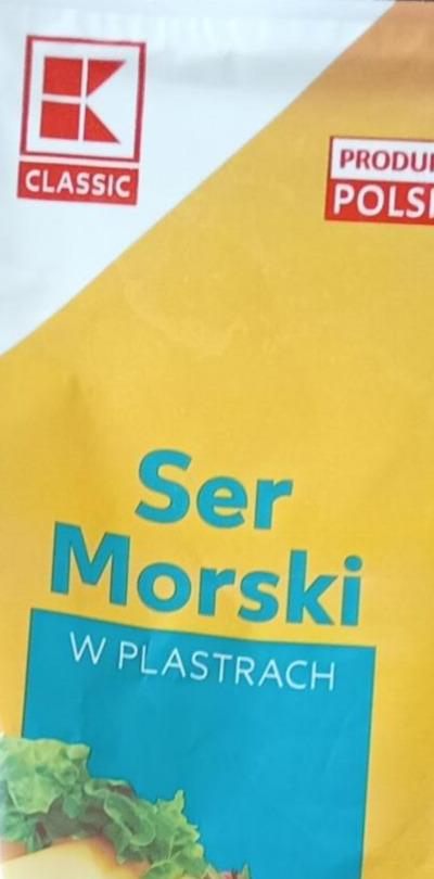 Zdjęcia - Ser Morski w plastrach K-Classic