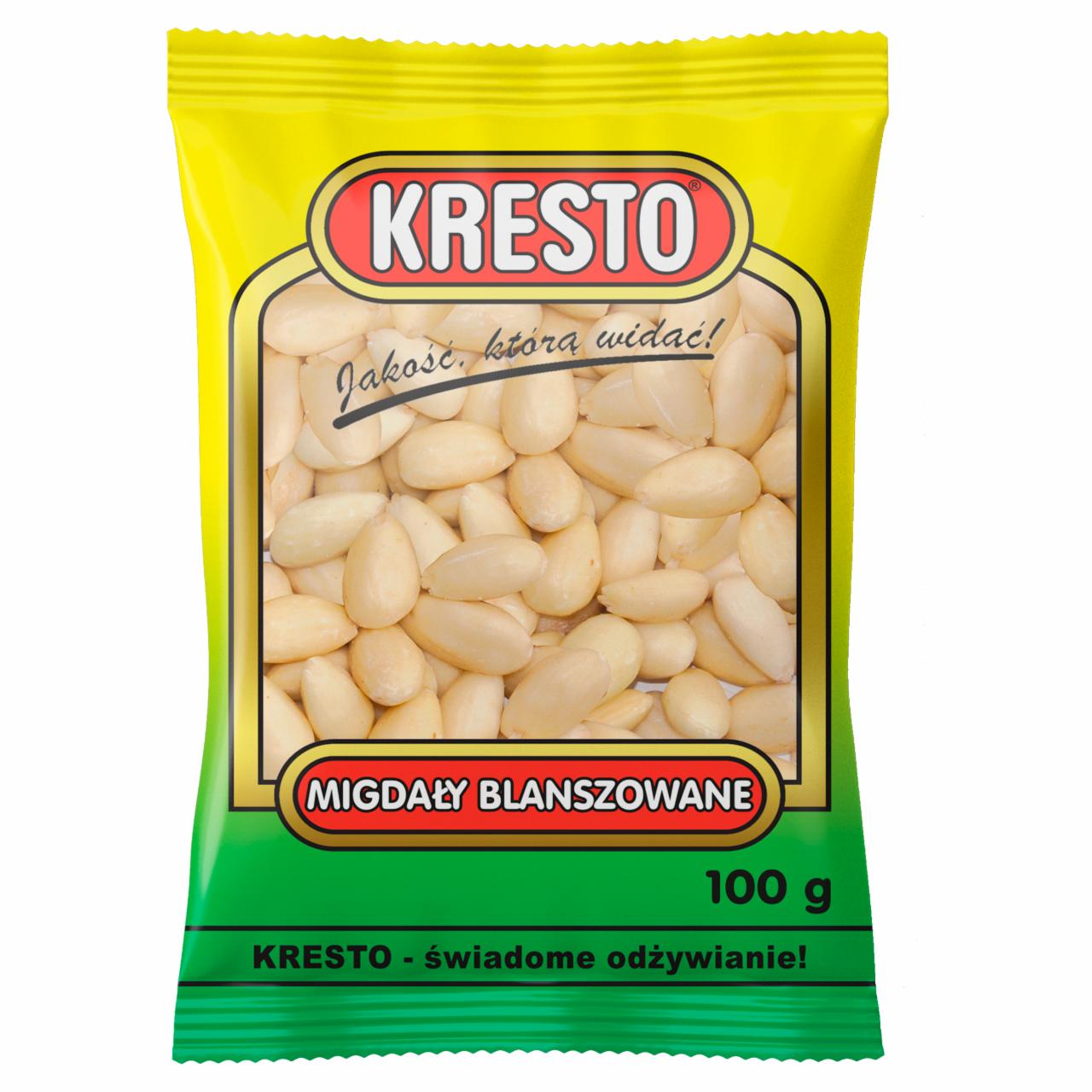 Zdjęcia - KRESTO Migdały blanszowane 100 g