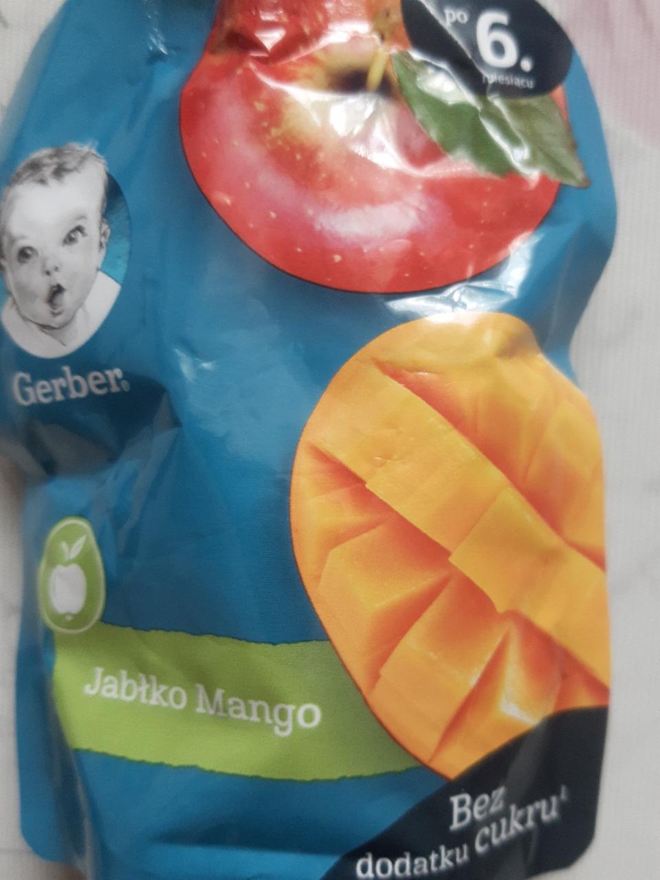 Zdjęcia - Gerber Deserek jabłko mango dla niemowląt po 6. miesiącu 90 g