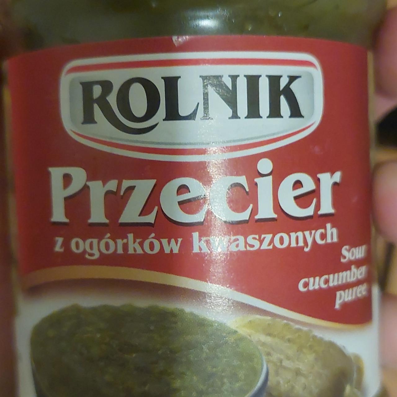 Zdjęcia - Przecier z ogórków kwaszonych Rolnik