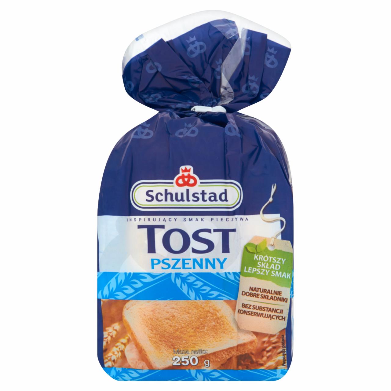 Zdjęcia - Schulstad Tost pszenny Chleb tostowy 250 g