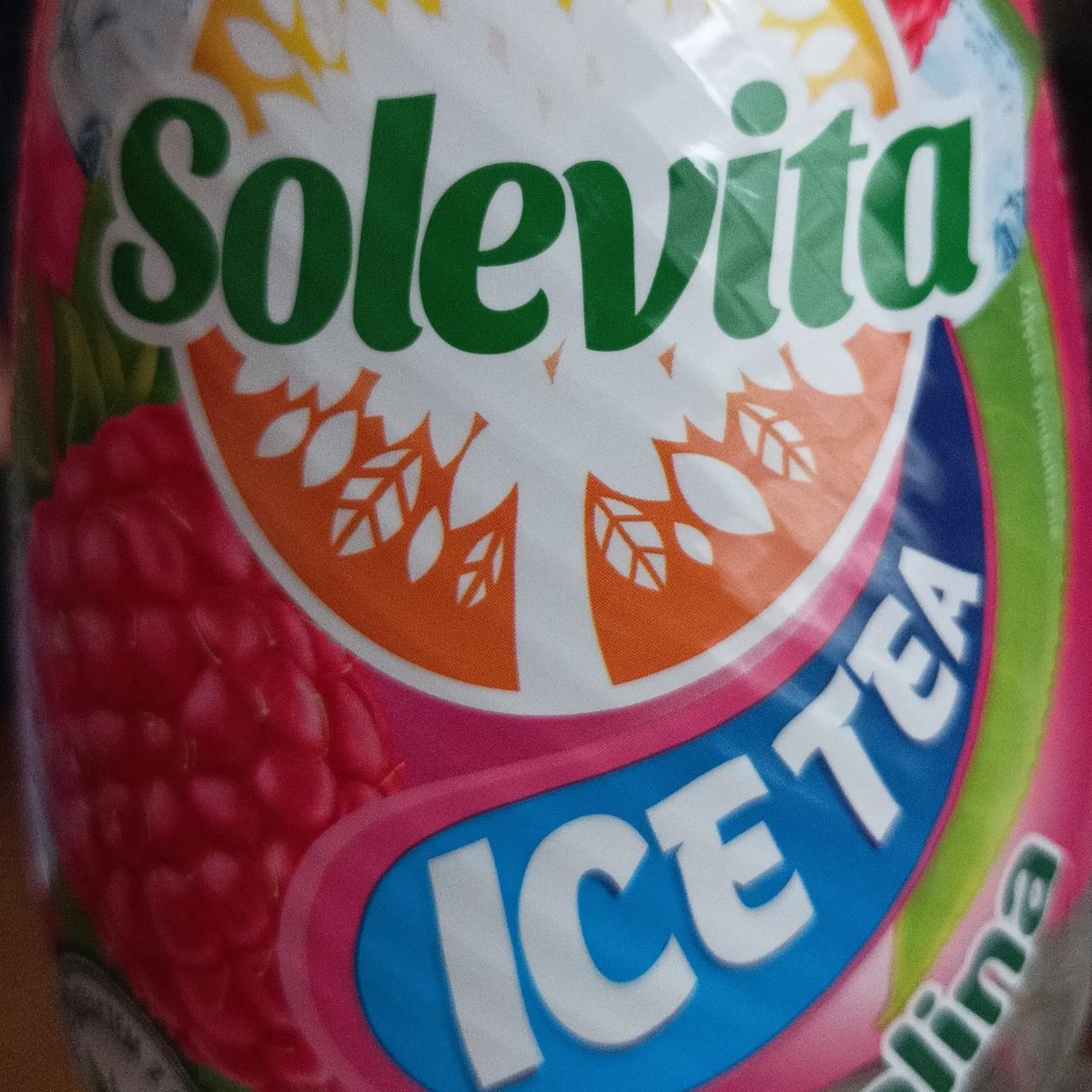 Zdjęcia - Ice tea smak malina Solevita