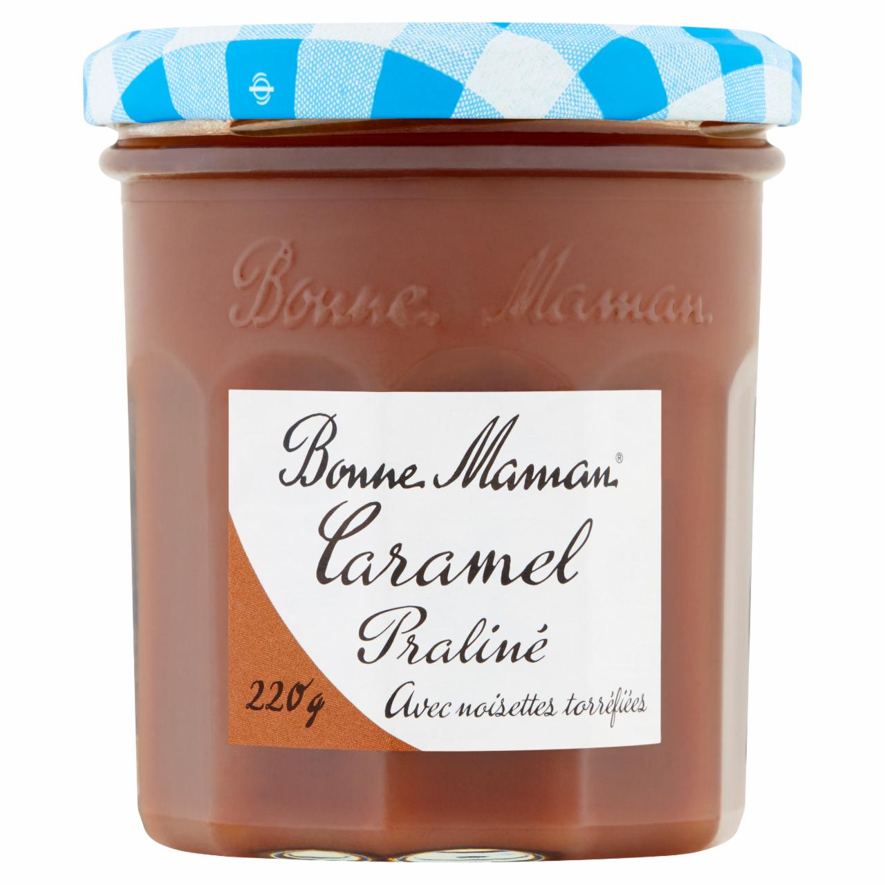 Zdjęcia - Bonne Maman Krem krówkowy z praliną orzechową 220 g