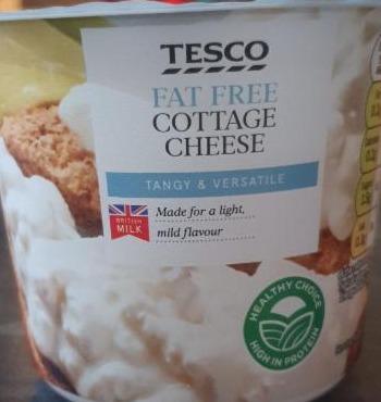 Zdjęcia - Cottage cheese fat free Tesco