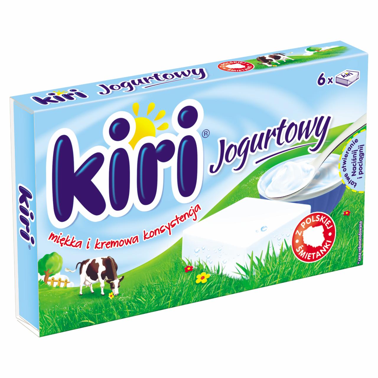 Zdjęcia - Ser topiony jogurtowy 100 g Kiri