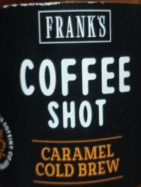 Zdjęcia - Franks Coffee Shot Caramel Cold Brew