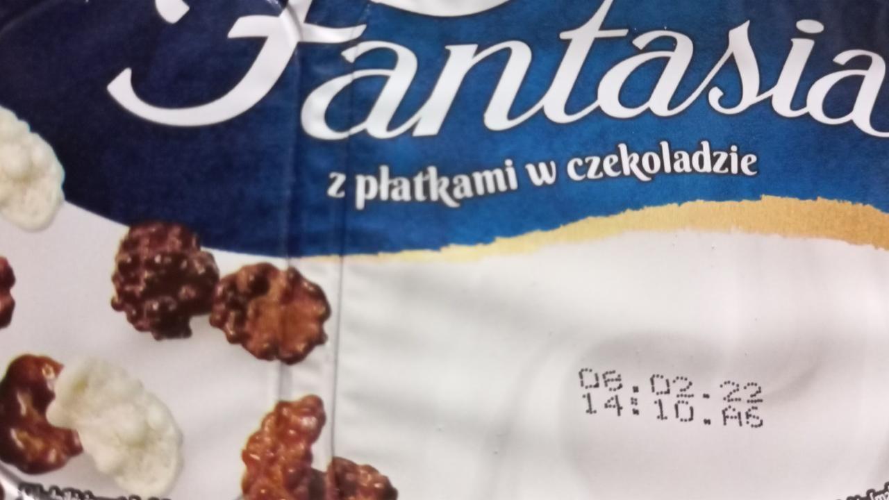 Zdjęcia - Fantasia Jogurt kremowy z płatkami w czekoladzie 106 g