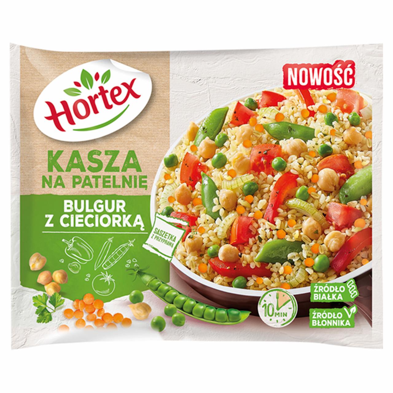 Zdjęcia - Hortex Kasza na patelnię bulgur z cieciorką 400 g