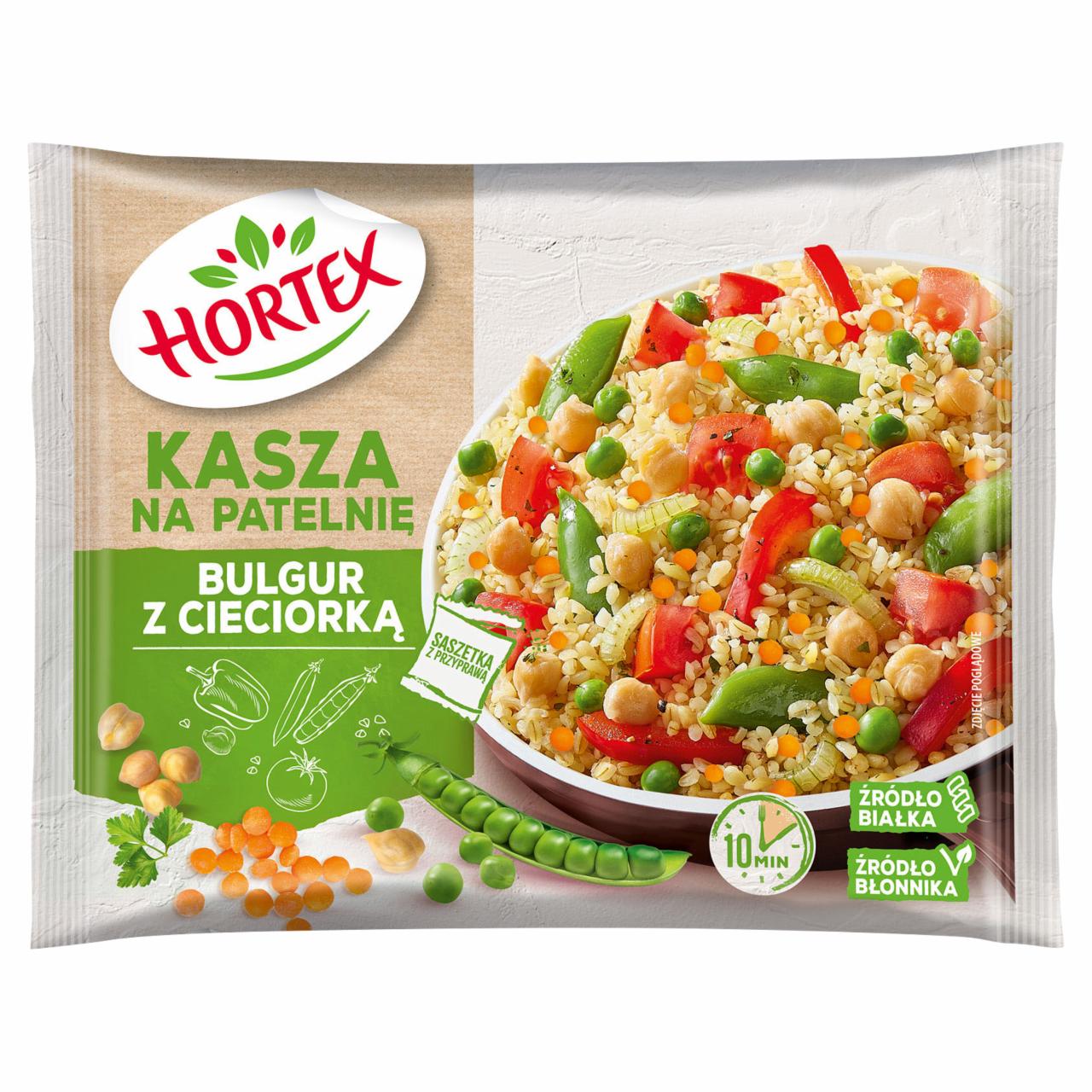 Zdjęcia - Hortex Kasza na patelnię bulgur z cieciorką 400 g