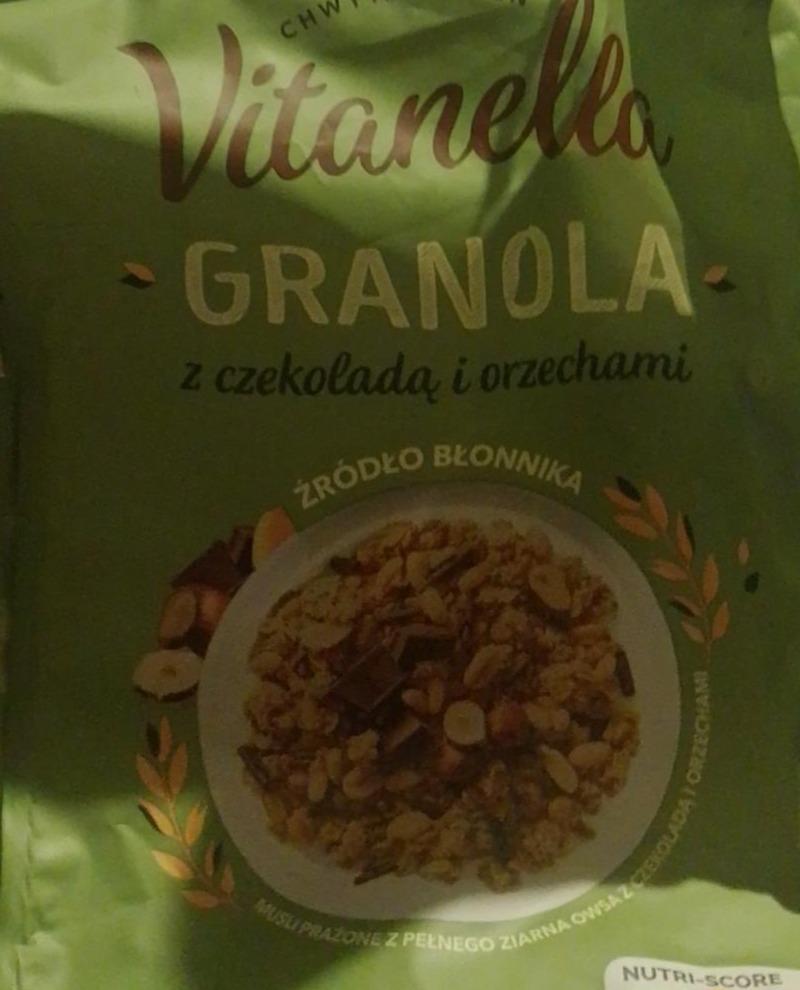 Zdjęcia - Granola z czekoladą i orzechami Vitanella