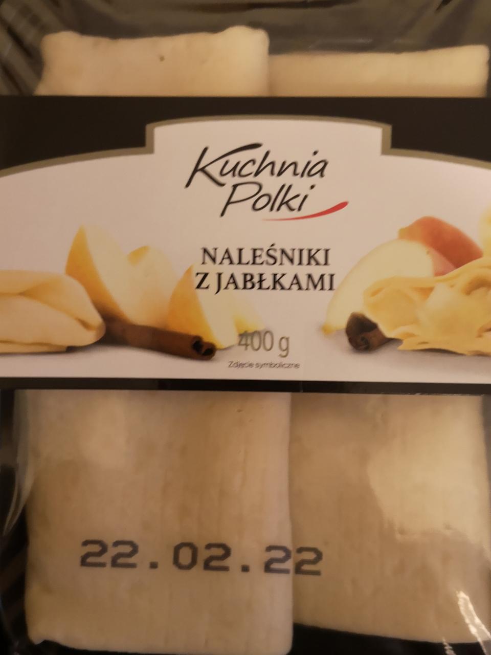 Zdjęcia - Naleśniki z jabłkami kuchnia polki