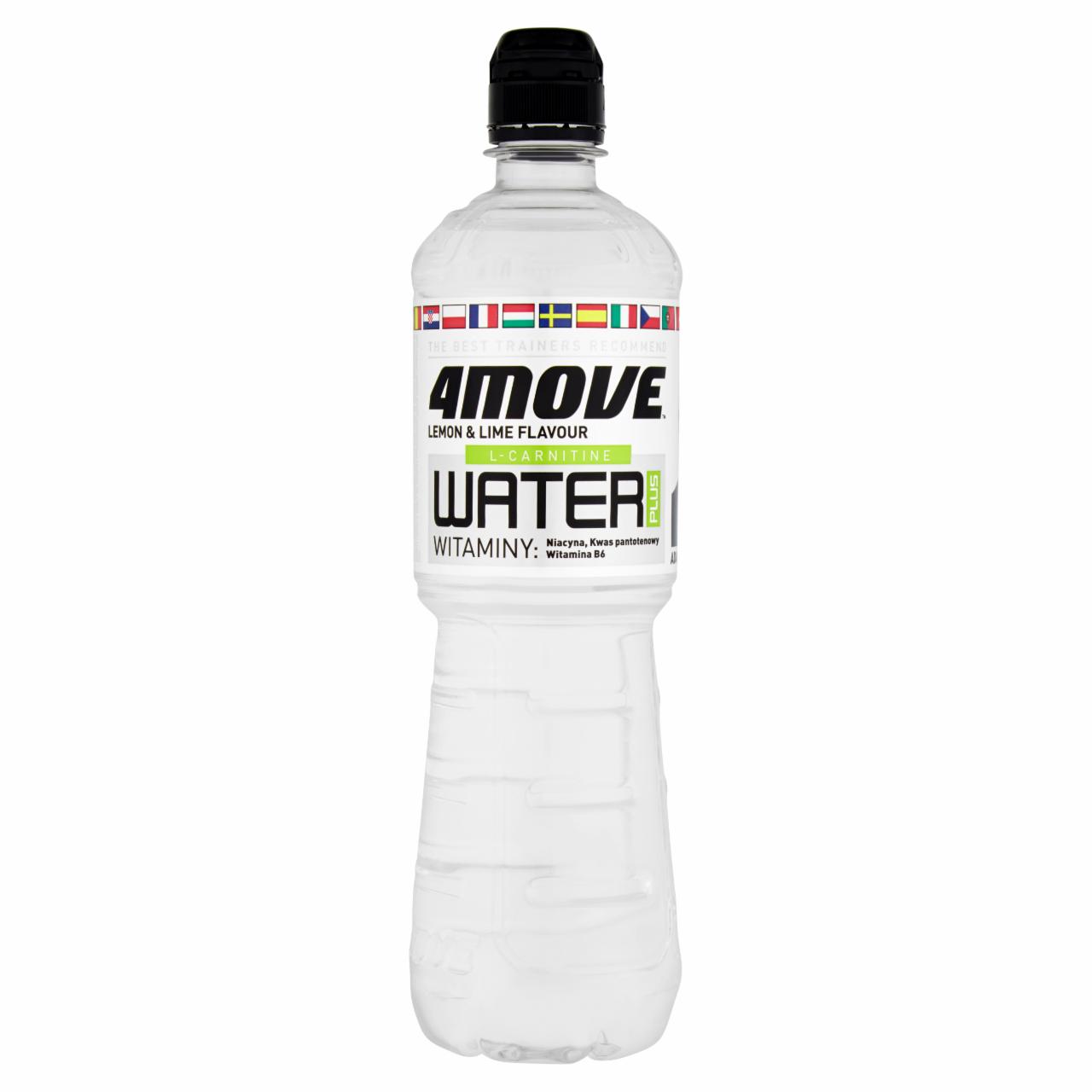 Zdjęcia - 4Move Water Plus Napój niegazowany o smaku cytryna - limonka 0,75 l