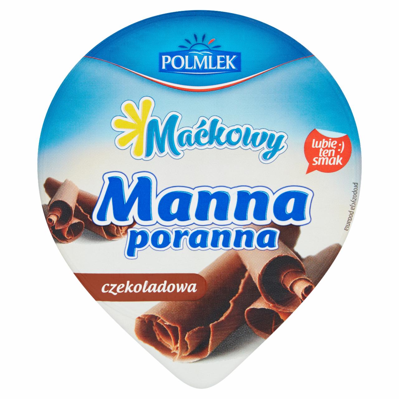 Zdjęcia - Polmlek Maćkowy Manna poranna czekoladowa 150 g