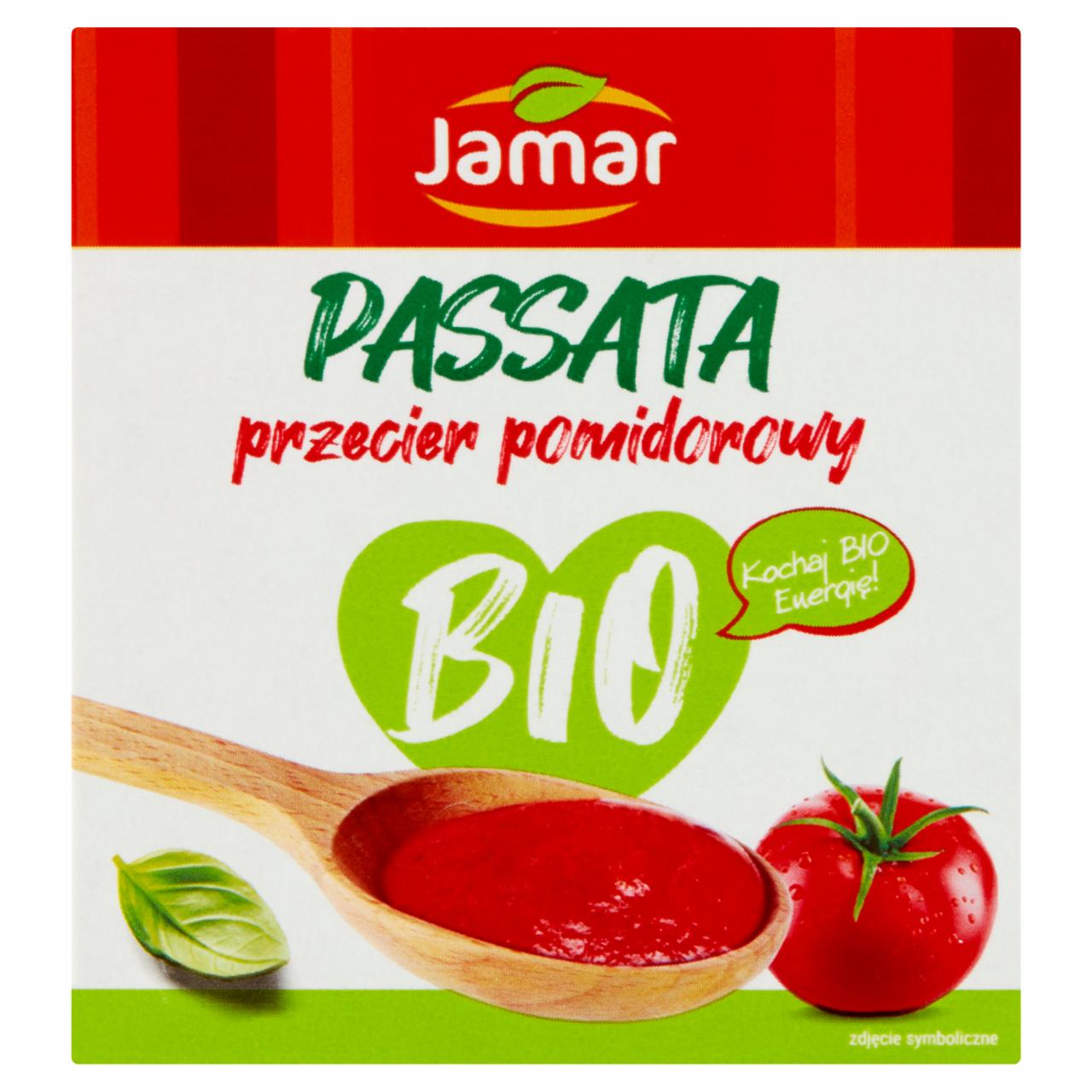 Zdjęcia - Jamar Passata Przecier pomidorowy bio 500 g