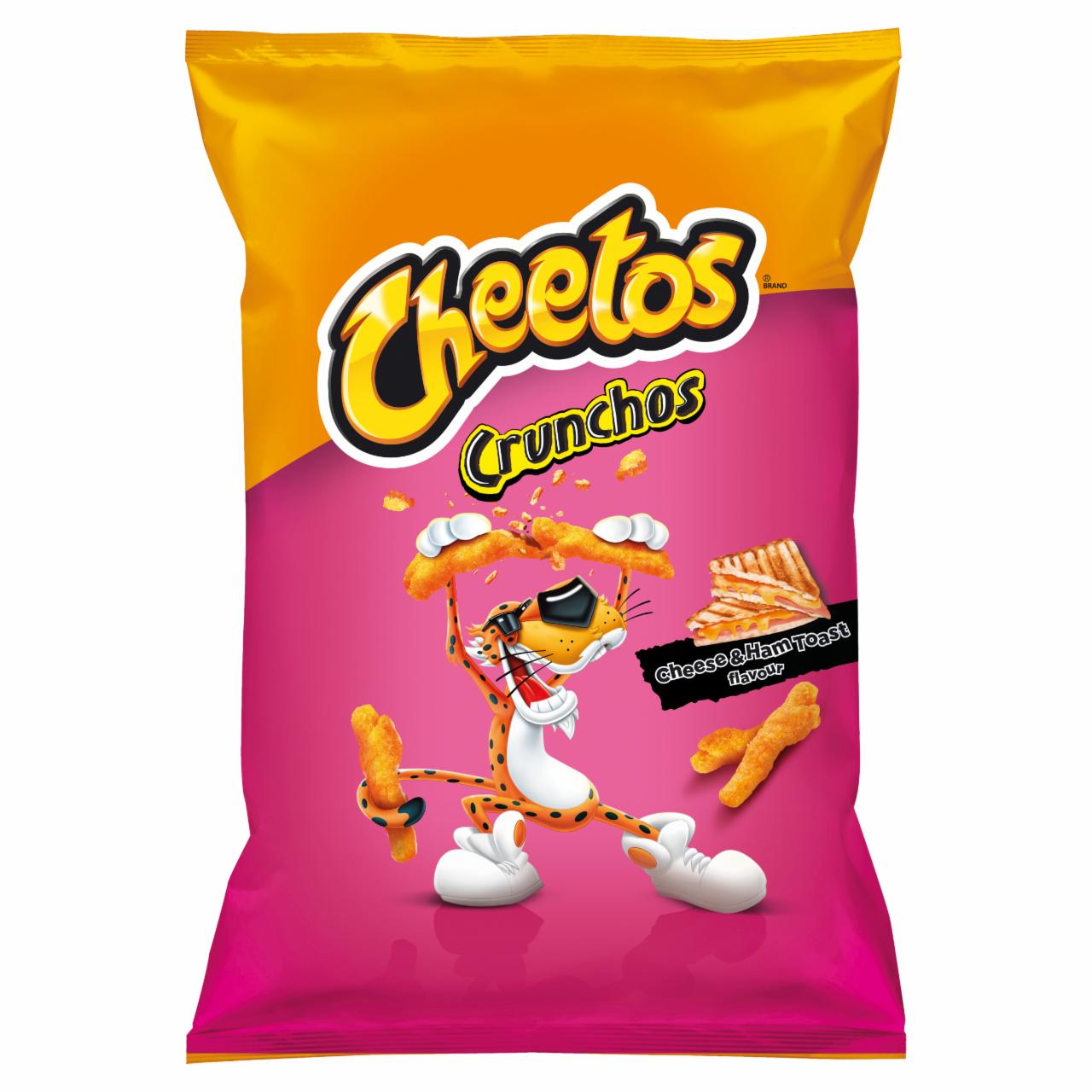 Zdjęcia - Cheetos Crunchos Chrupki kukurydziane o smaku tosta serowego z szynką 95 g