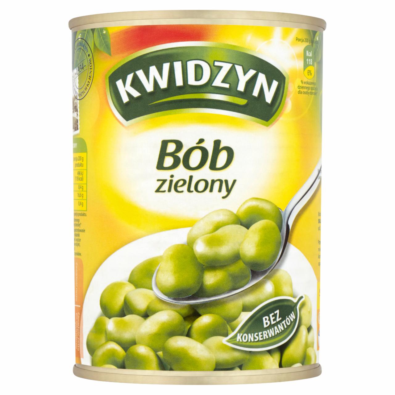 Zdjęcia - Kwidzyn Bób zielony 400 g