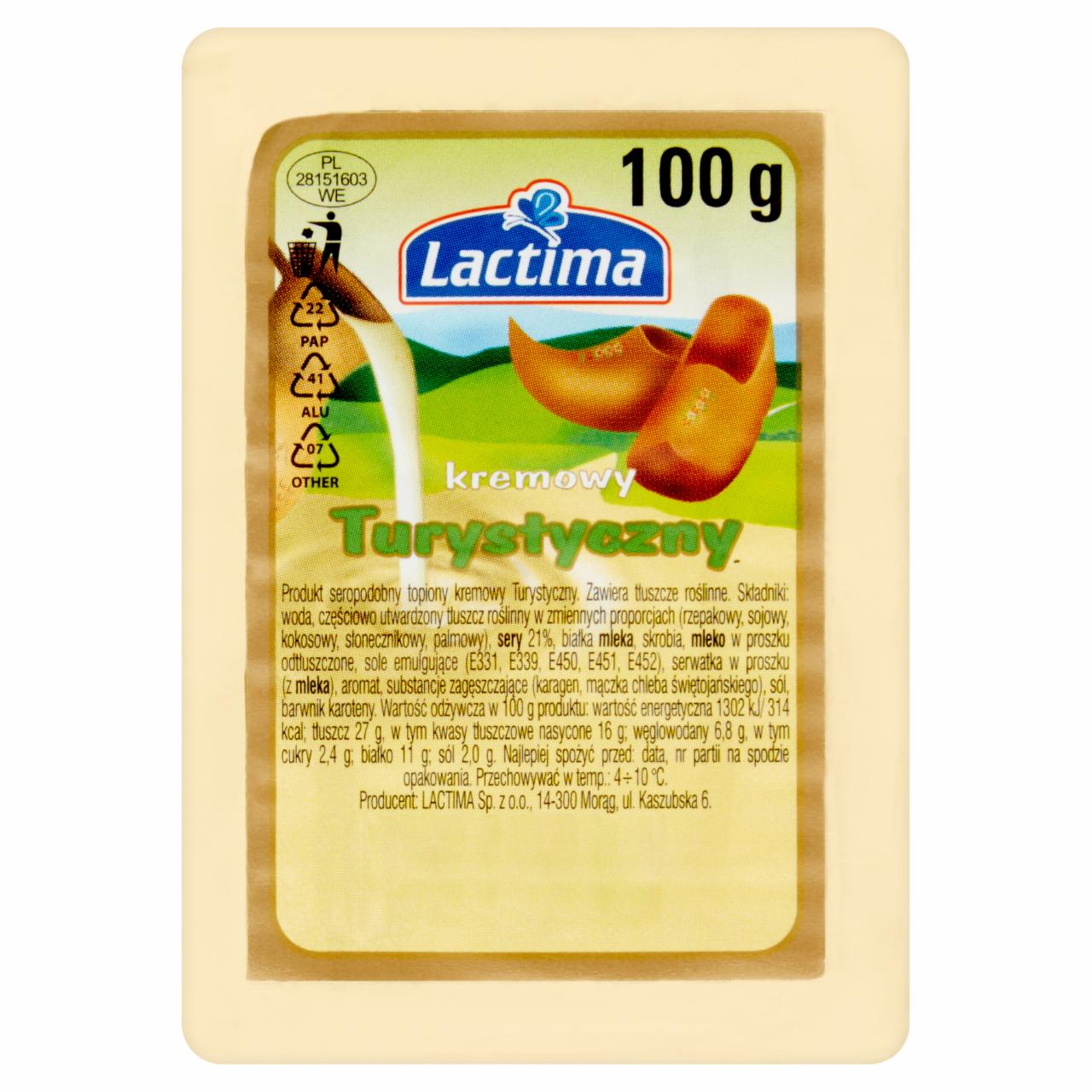 Zdjęcia - Lactima Produkt seropodobny topiony kremowy turystyczny 100 g
