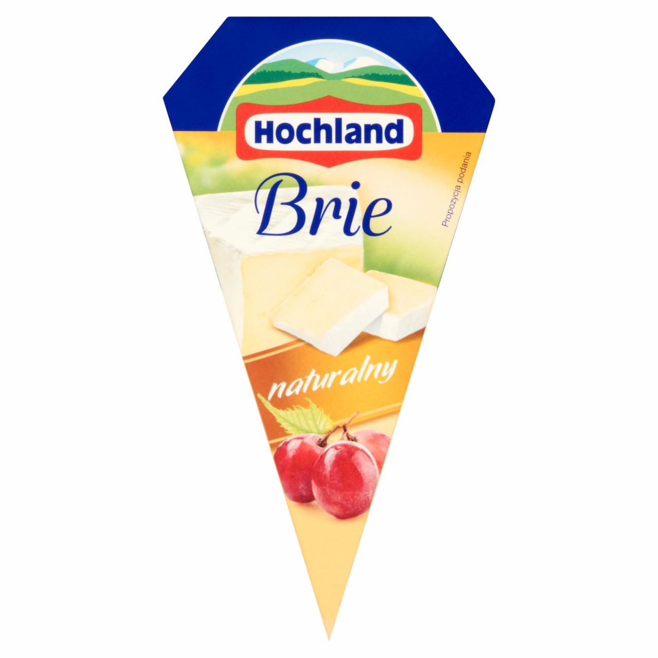 Zdjęcia - Hochland Brie naturalny Ser 125 g