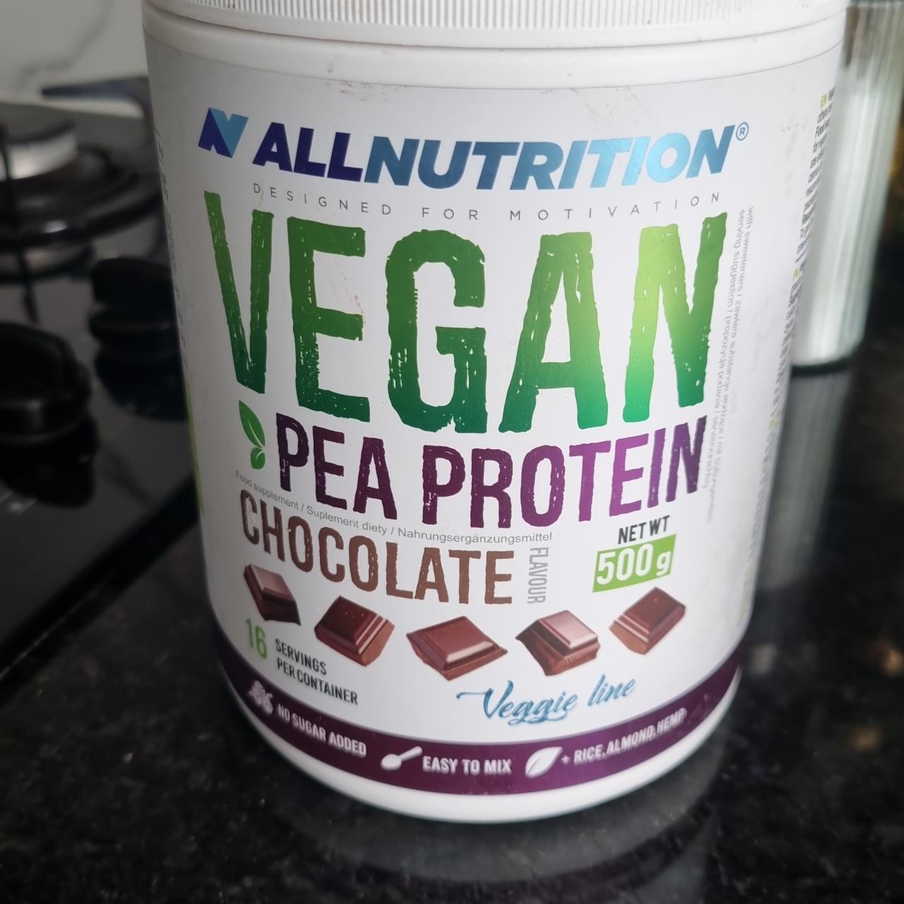 Zdjęcia - vegan pea protein chocolate all nutrition