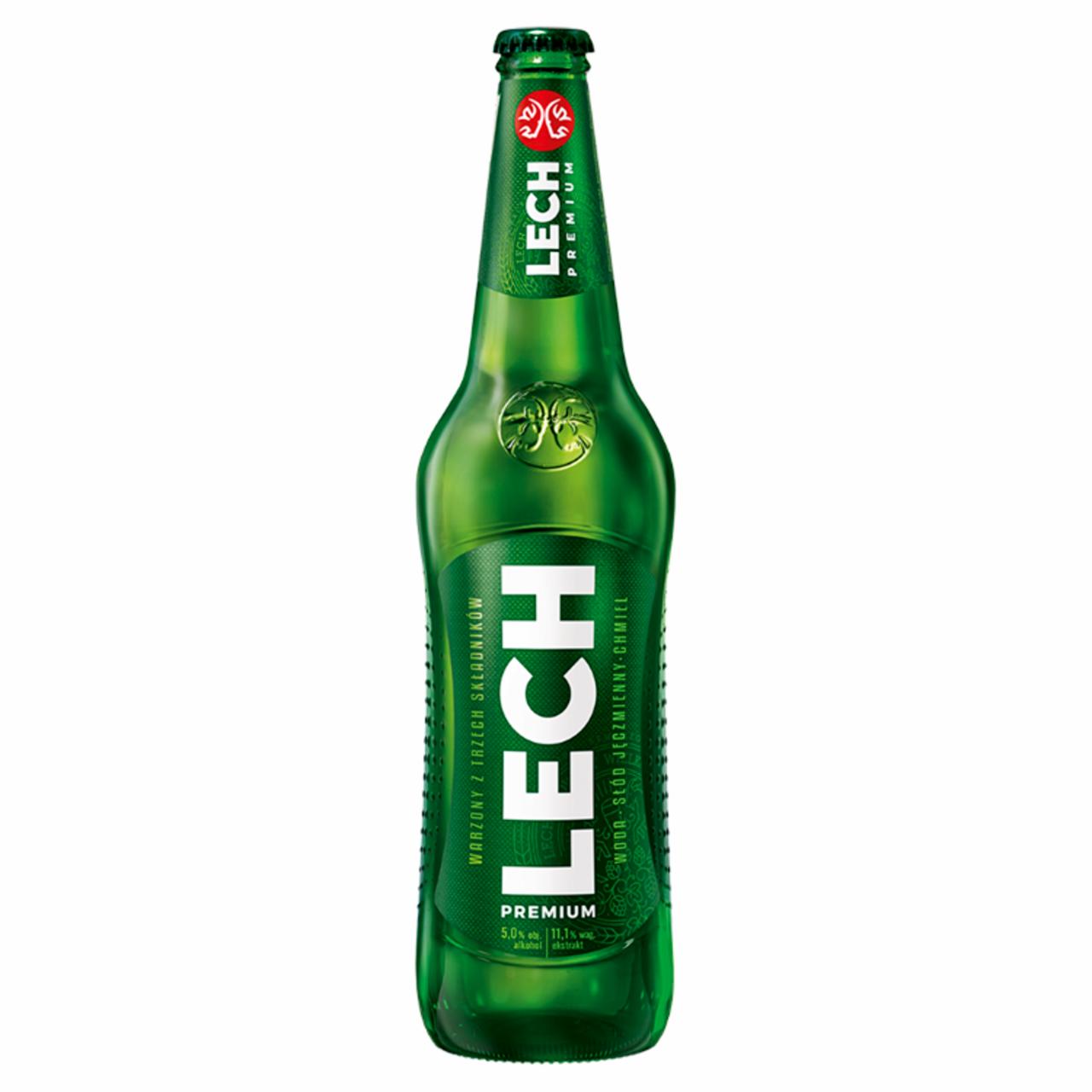 Zdjęcia - Lech Premium Piwo jasne 650 ml