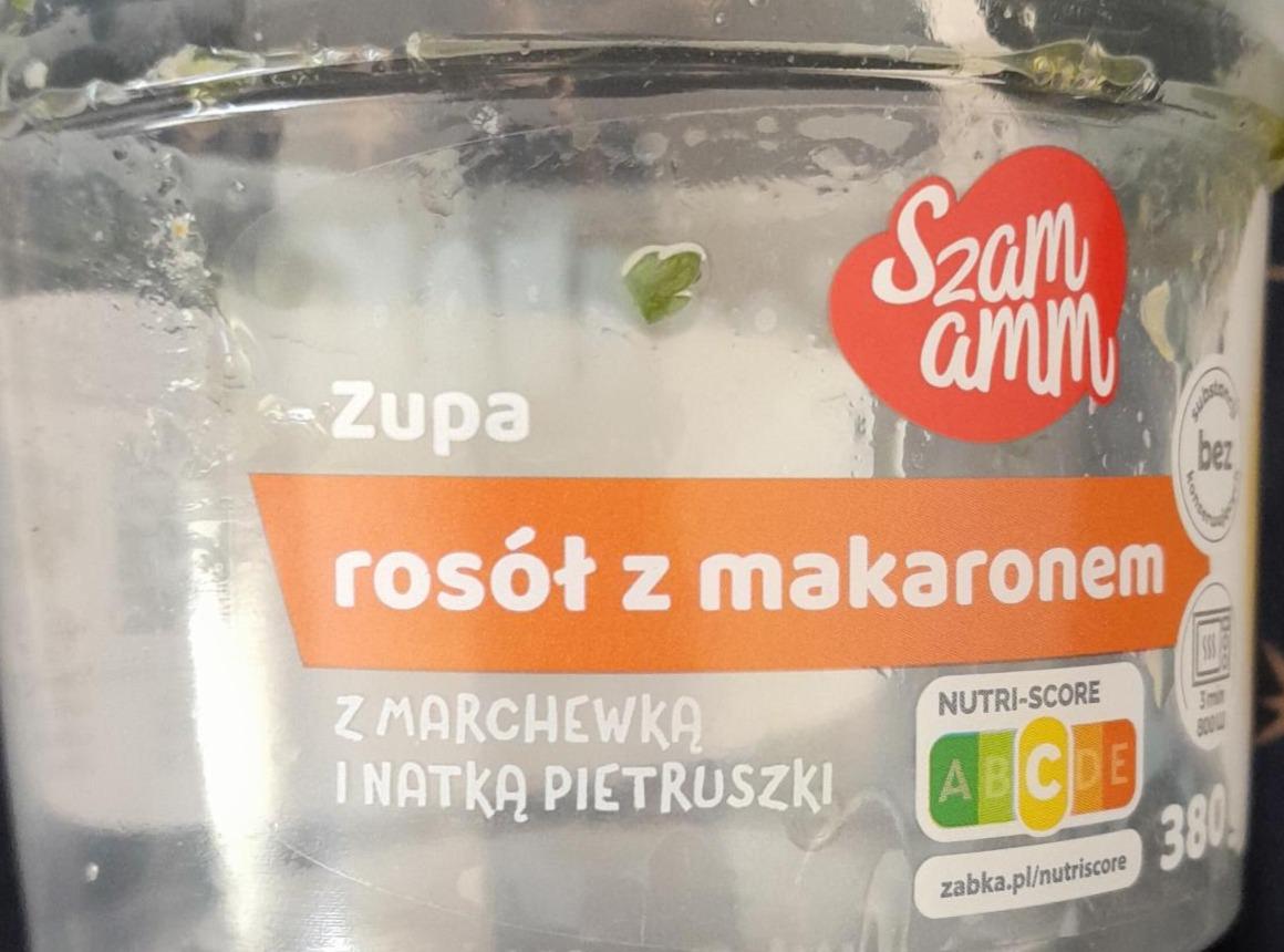 Zdjęcia - Rosół z makaronem szam amm