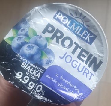 Zdjęcia - Protein jogurt borówka amerykańska Polmlek