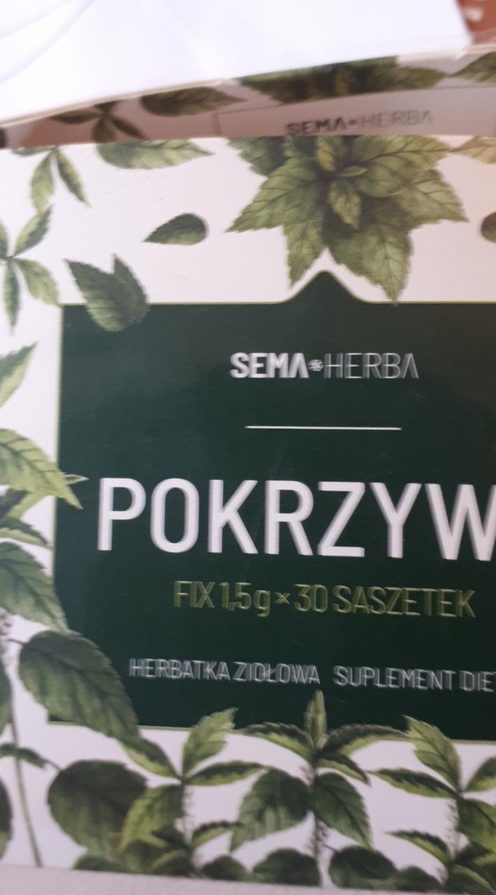 Zdjęcia - SEMA Herba Pokrzywa Fi x 30 saszetek