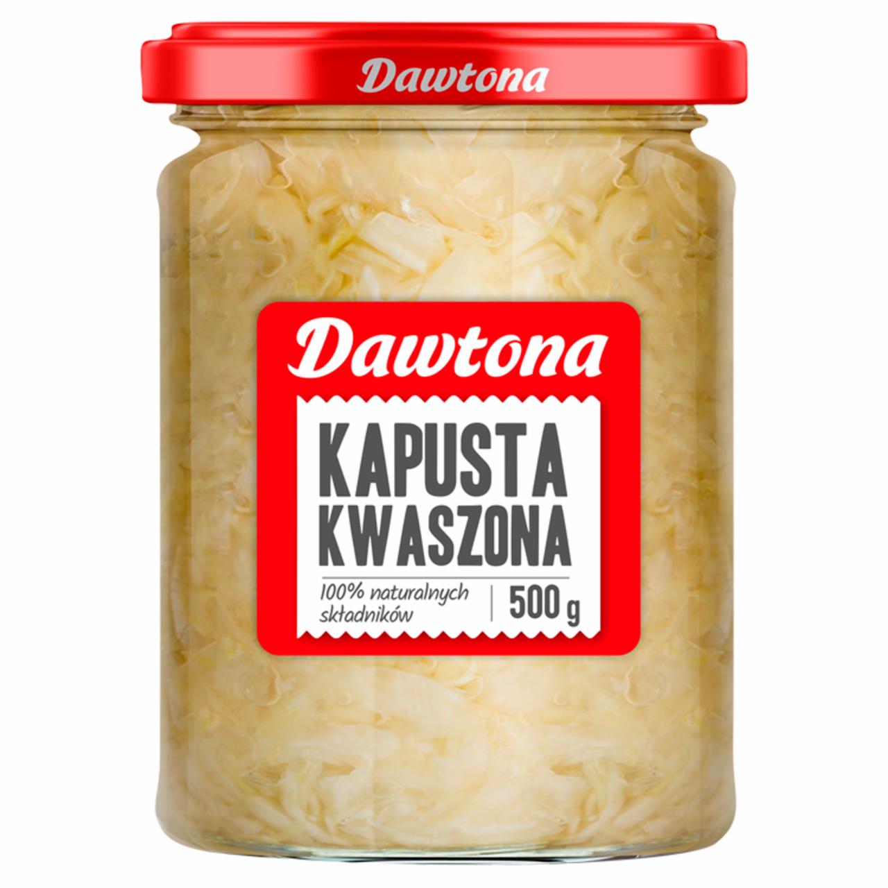 Zdjęcia - Dawtona Kapusta kwaszona 500 g