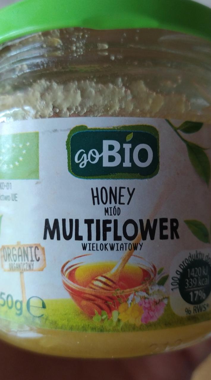 Zdjęcia - Miód wielokwiatowy MULTIFLOWER GOBIO