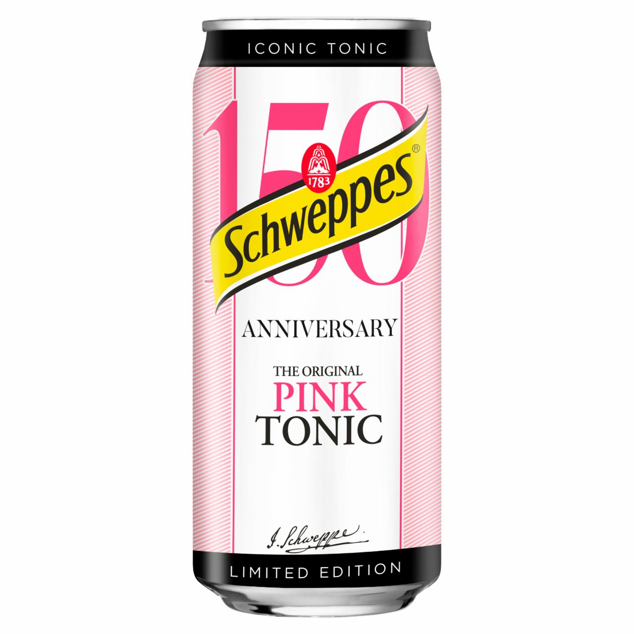 Zdjęcia - Schweppes Pink Tonic Napój gazowany 250 ml