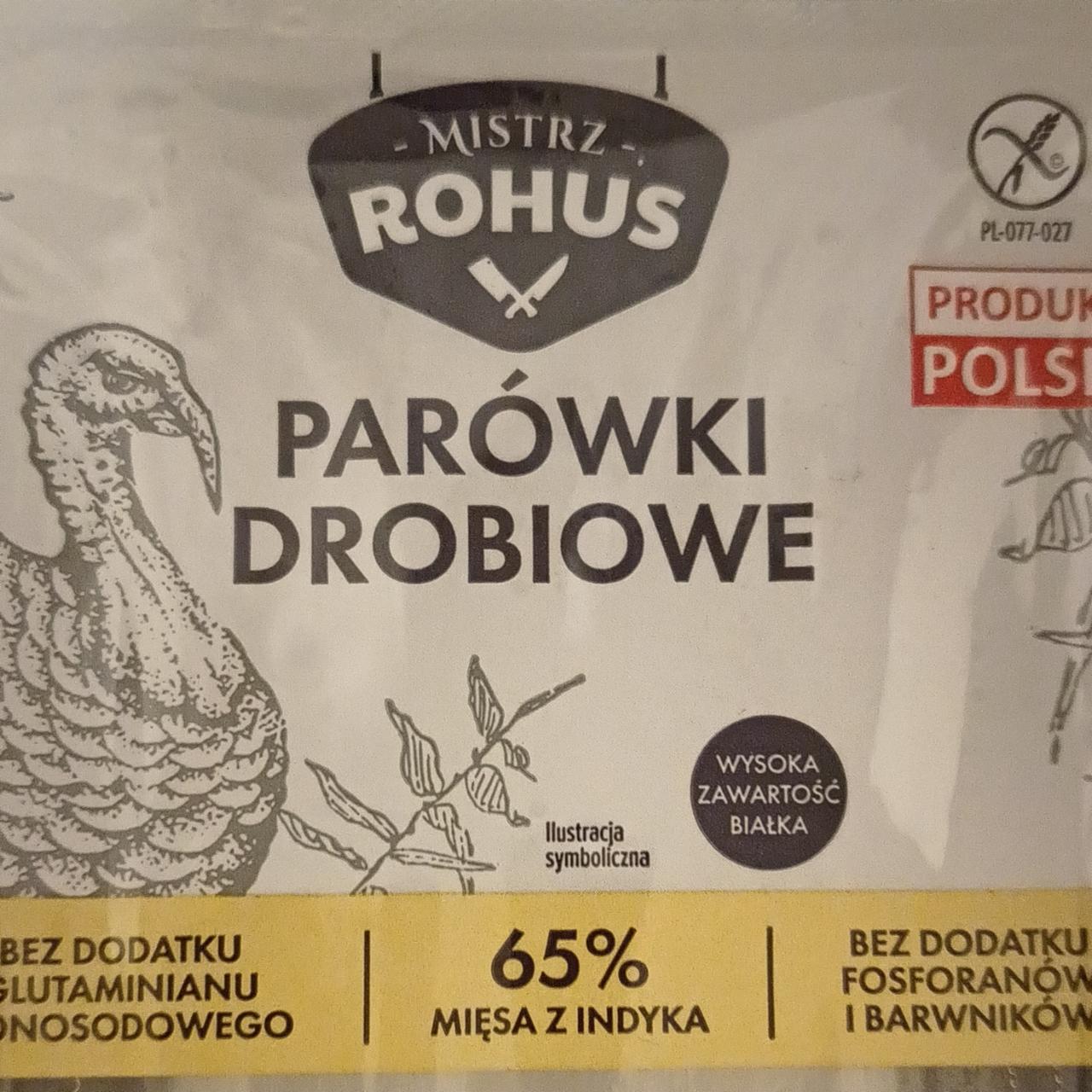 Zdjęcia - Parówki drobiowe Mistrz Rohus