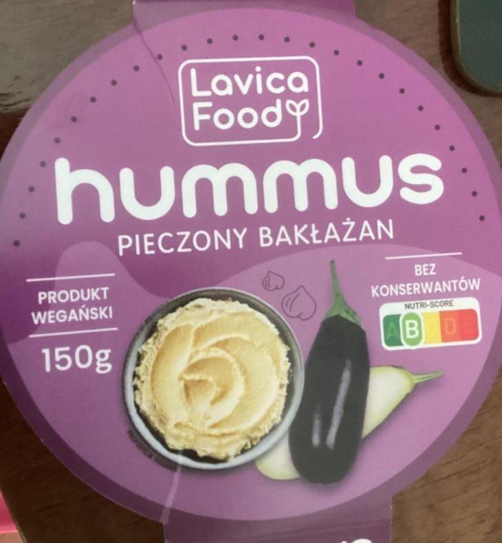 Zdjęcia - Hummus z pieczonego bakłażana Lavica Food