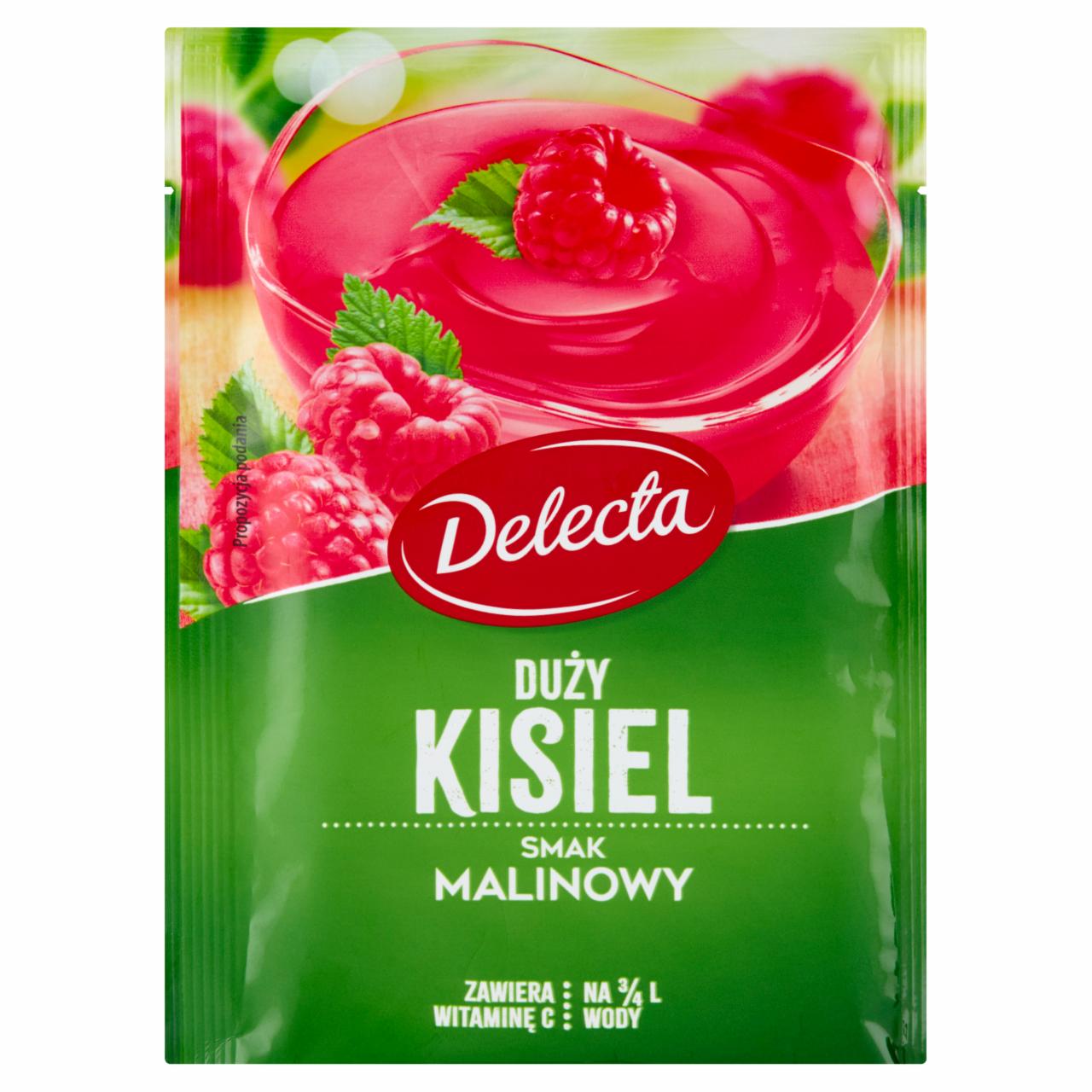 Zdjęcia - Delecta Duży kisiel smak malinowy 58 g