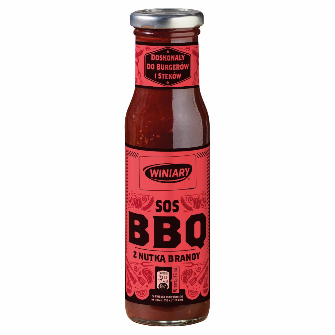 Zdjęcia - Winiary Sos BBQ z nutką brandy 230 ml