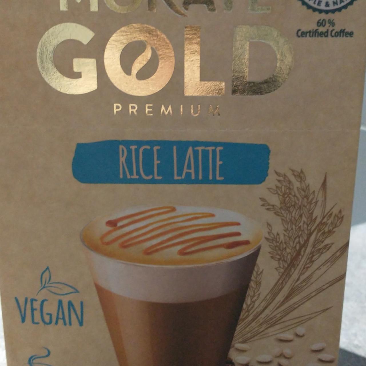 Zdjęcia - Kawa rice latte mokate gold premium