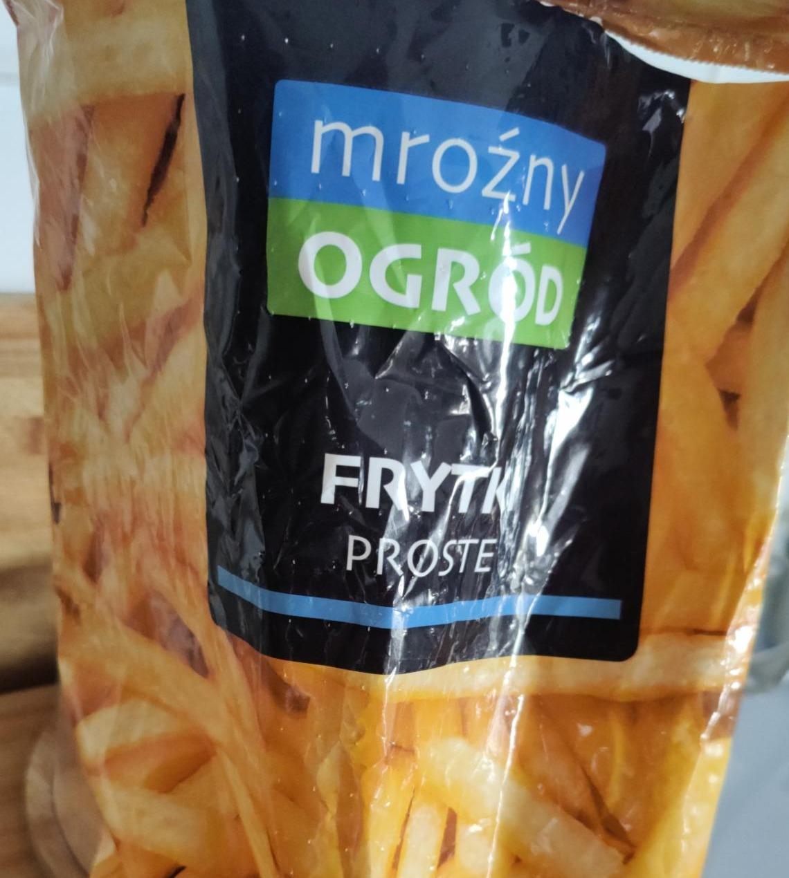 Zdjęcia - Frytki proste Mroźny ogród