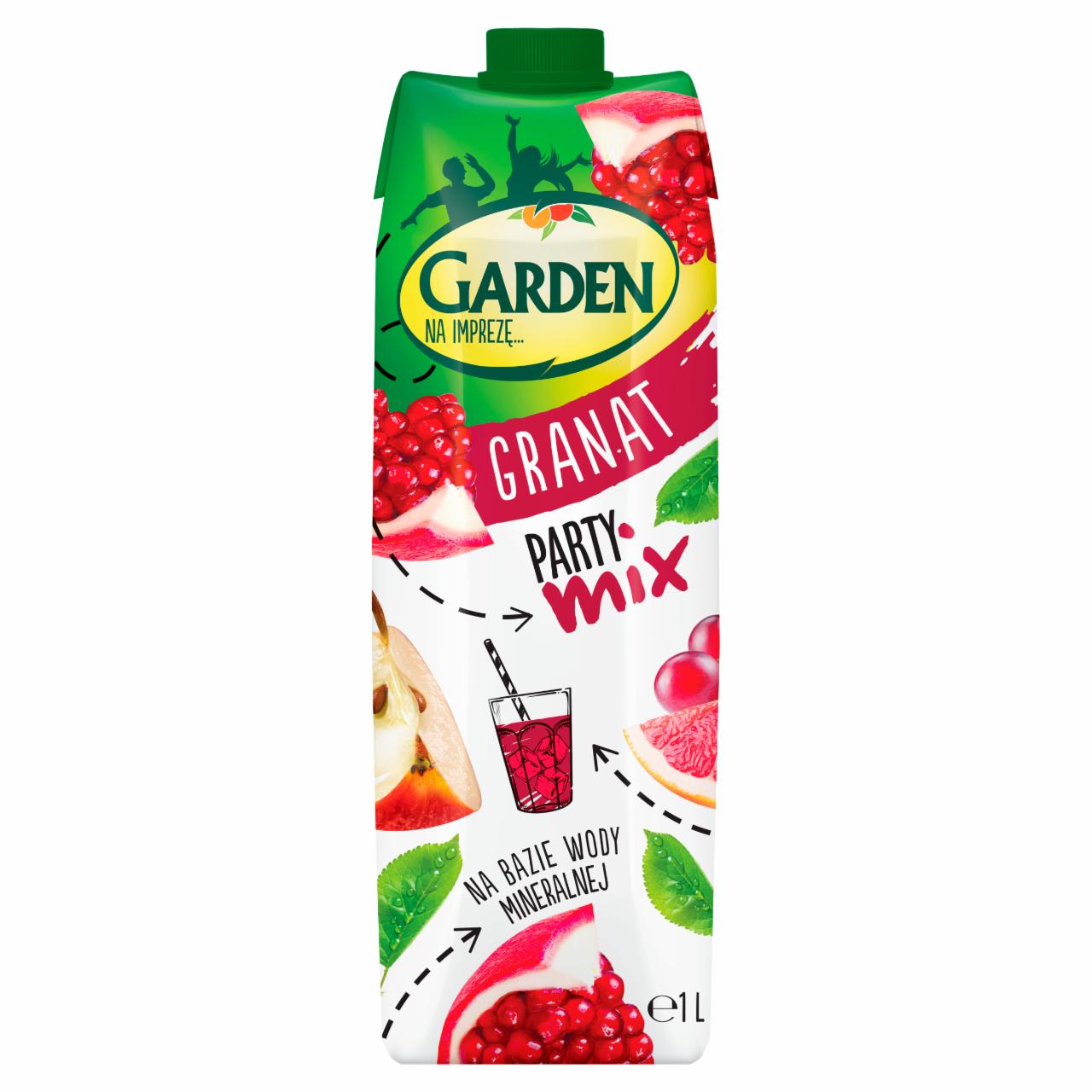 Zdjęcia - Garden Party Mix Napój wieloowocowy granat 1 l